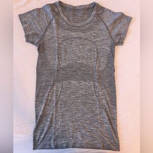 Gray Lululemon Swiftly Tech Tee